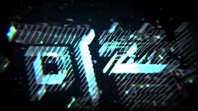 震撼科技logo演绎片头AE模板视频的预览图